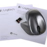 Мышь LOGITECH M235, оптическая, беспроводная, USB, серый и черный [910-002201]