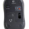 Мышь LOGITECH M235, оптическая, беспроводная, USB, серый и черный [910-002201]