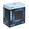 Колонки 2.0 PERFEO CABINET 2х3 Вт (RMS) чёрное дерево USB (PF_4327)