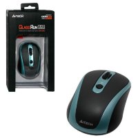Мышь беспроводная A4Tech G9-250 Black-Blue USB