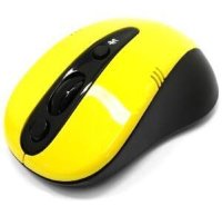 Мышь беспроводная A4 G9-370-3 optical yellow USB